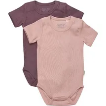 MINYMO Kinder Kurzarmbody "Body SS (2-pack)" in Rosa | Gr.: 74