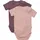 MINYMO Kinder Kurzarmbody "Body SS (2-pack)" in Rosa | Gr.: 74