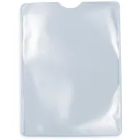 Herma 1326 Ausweishülle transparent, 10 Stück, Ausweishalter zum Schutz für Rentenausweise,