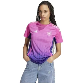 adidas Deutschland Auswärtstrikot 2024 Damen XXL Semi Lucid Fuchsia/Team Colleg Purple