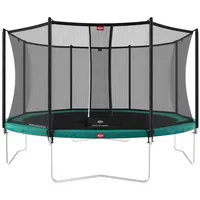 Berg Toys Trampolin Favorit Regular 380 cm Grün