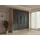 A&J MöbelLand Drehtürenschrank KLARI 200 x 215 x 59,5 cm Silberfarben