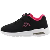 Kappa 95K0663006 Sneaker, Black-pink, 37