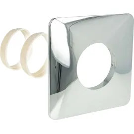 LE SANITAIRE Abdeckrosette 140x140 mm Verchromt