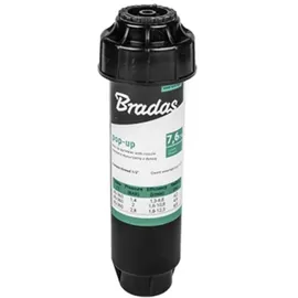 Bradas Versenkregner 7,6 cm schwarz