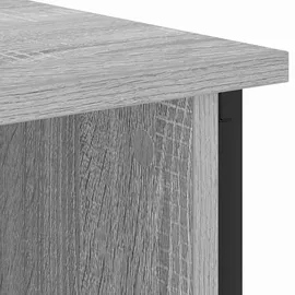 vidaXL Nachttisch Grau Sonoma 55 x 31 x 76 cm Holzwerkstoff