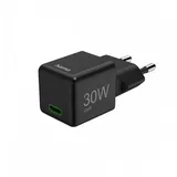 Hama 30W USB-C GaN Ladegerät, Schwarz