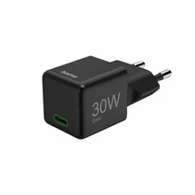 Hama 30W USB-C GaN Ladegerät, Schwarz