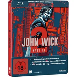 John Wick: Kapitel 2 - Limited Steelbook Edition [Blu-ray] | Zustand: Neu & original versiegelt