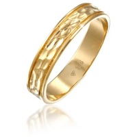 Elli Ring 925 Sterling Silber in Gold | Gr.: 58