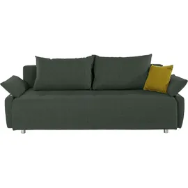 Collection AB Schlafsofa Kunstleder 2-Sitzer Grün