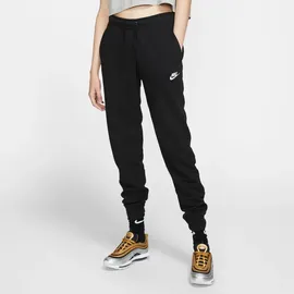Nike Essential Fleece Jogginghose Schwarz/Weiß M