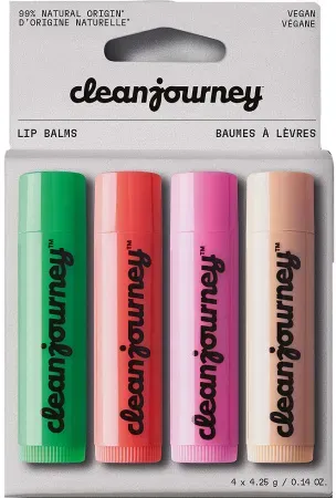 Cleanjourney Lippenbalsam Set 4x4,25g