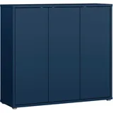 Forte Alice Springs Schuhschrank 109,2 x 99,1 x 34,9 blau
