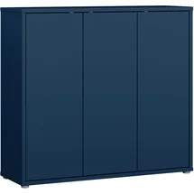 Forte Alice Springs Schuhschrank 109,2 x 99,1 x 34,9 blau