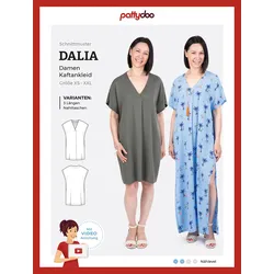Pattydoo Papierschnittmuster Kaftankleid Dalia
