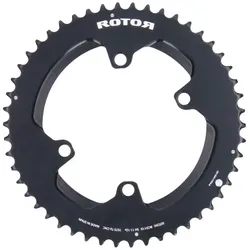 ROTOR Kettenblatt Round-Rings 2-fach LK 110 mm | 4 Loch für Rotor ALD