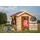 TIMBELA Spielhaus M516 Beige Holz