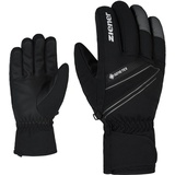 Ziener GUNAR GTX glove ski, black.magnet, 7,5