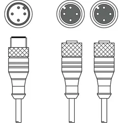 LEUZE Verteilerleitung CB-M12-SC44