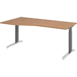 bümö Schreibtisch Serie-XB Nussbaum