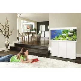 JUWEL AQUARIUM Rio 180 LED Aquarium mit Unterschrank Weiß