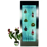 Xlmoebel Skulptur LED Wassersäulen Bar Regal Säule Wasserwand Theke Regale Design (Led Bar), Hergestellt in Europa weiß