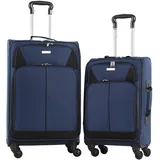 NTK-Collection Viga Koffer-Set 2-tlg. navyblau