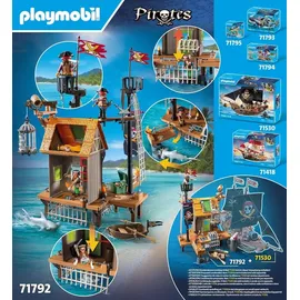 Playmobil Pirates Piratenhafen mit Seeräuber-Gefängnis