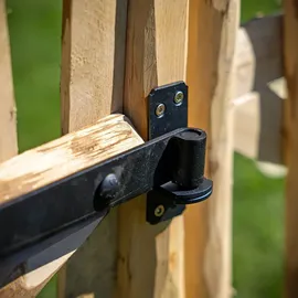 BooGardi Gartentor Holz Bausatz · 168 Größen wählbar · Beige