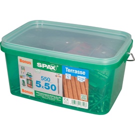 SPAX Terrassenschrauben 5.0 x 50 mm TX 25 - 550 Stk.