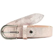COLLEZIONE ALESSANDRO Damengürtel Leder 2,5cm rosa 95