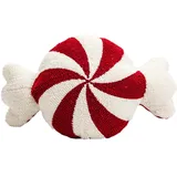 Weihnachts-Zuckerstangen Kissen, Christmas Candy Cane Pillow, Weihnachts-Deko-Kissen, Zuckerstange Plüsch-Kissen, Weihnachtskissen Für Sofa, Schlafzimmer, Wohndekor