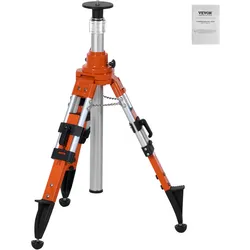 VEVOR Professional Stativ Baustativ für Laser & Nivelliergeräte Alu 690-1720mm