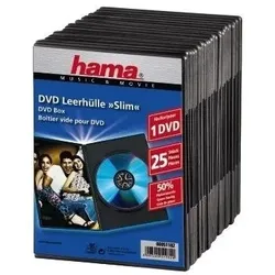 DVD Slim Box 25, Black