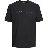 JACK & JONES Jungen Jjestar Jj Tee Noos Jnr T-Shirt, Schwarz, 176