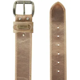 Camp David Herren Ledergürtel beige, 95 - 95