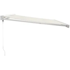 vidaXL Markise Einziehbar 400 cm creme