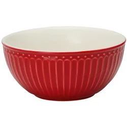 GreenGate Müsli Schale Alice, red