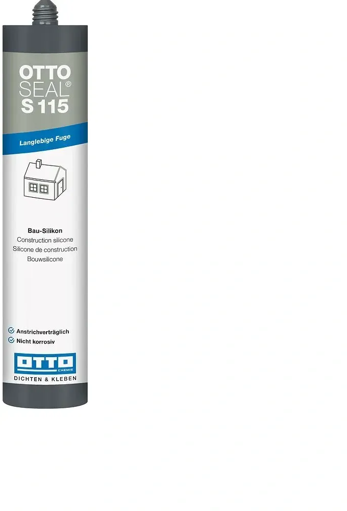 OTTOSEAL S 115 - Das Bau-Silikon 310ml - Schwarz C04