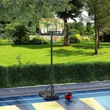 sportnow Basketballkorb Schwarz 182 -213 cm