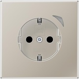 Jung SCHUKO Steckdose, 16 A 250 V ~, mit Funktionsanzeige, SAFETY+, Serie LS