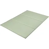 Vevor japanische Tatami Matte faltbare japanische Tatami-Matratze 2032 x 1397 mm (natürliches Binsengras), Bodenmatratze mit rutschfester Rückseite, Futon-Matratze zum Schlafen Meditieren