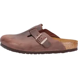 Birkenstock Boston Nubukleder geölt schmal habana 44