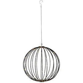 StarTrading Kugelleuchte Kunststoff 50,0 cm 198LED schwarz