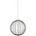 StarTrading Kugelleuchte Kunststoff 50,0 cm 198LED schwarz