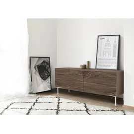 WoodMan Sideboard 120 x 65 x 48 cm Nussbaum / Braun