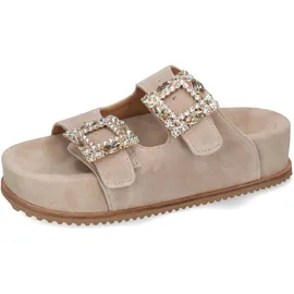 Melvin & Hamilton Pantoletten Damen Eve 3 Beige 42