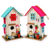 Small Foot Company Small Foot Vogelhaus Villa Kunterbunt sortiert