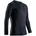 Shirt LS Men x black/rhino grey B130 XL
